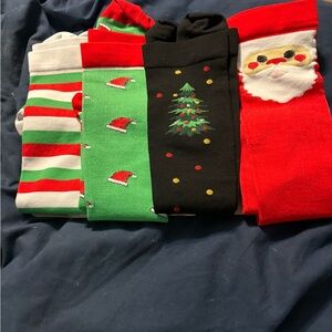 Festive Christmas Socks Set
